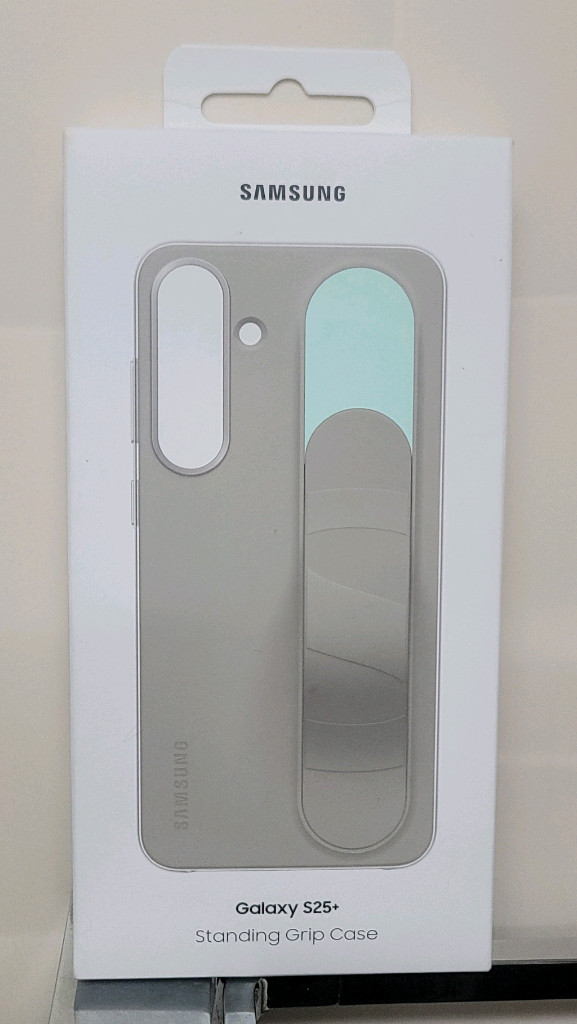 [미개봉] 정품 삼성 갤럭시 S25 플러스 스탠딩 그립 케이스갤럭시S25 플러스 스탠딩 그립 케이스--1
