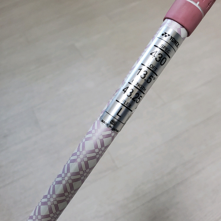 여성용 요넥스 피오레 이존 드라이버 13.5도 L 골프채 골프클럽--3