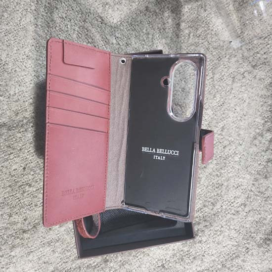 갤럭시 Z폴드7 가죽 다이어리 케이스 이미지