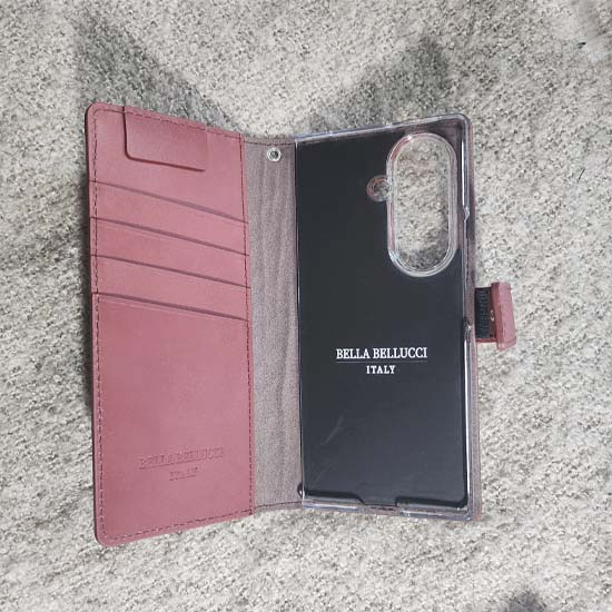 갤럭시 Z폴드7 가죽 다이어리 케이스 이미지