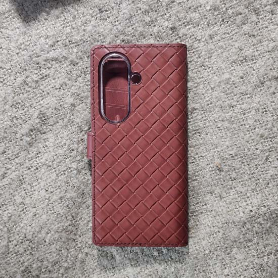 갤럭시 Z폴드7 가죽 다이어리 케이스 이미지