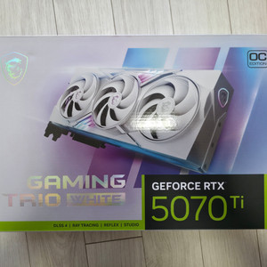 [미사용] MSI RTX 5070 Ti 게이밍 트리오 OC