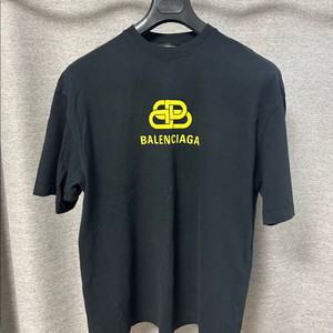 발렌시아가 BB로고 반팔 블랙 (XXS/M)