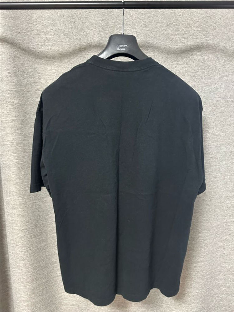 발렌시아가 BB로고 반팔 블랙 (XXS/M)--1