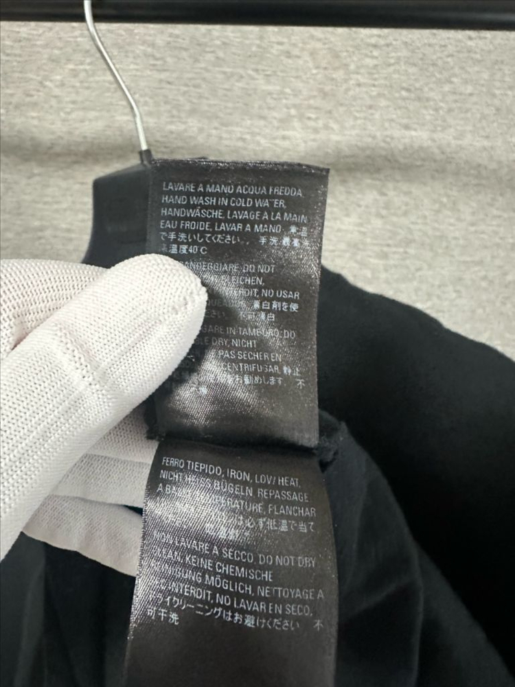 발렌시아가 BB로고 반팔 블랙 (XXS/M)--4