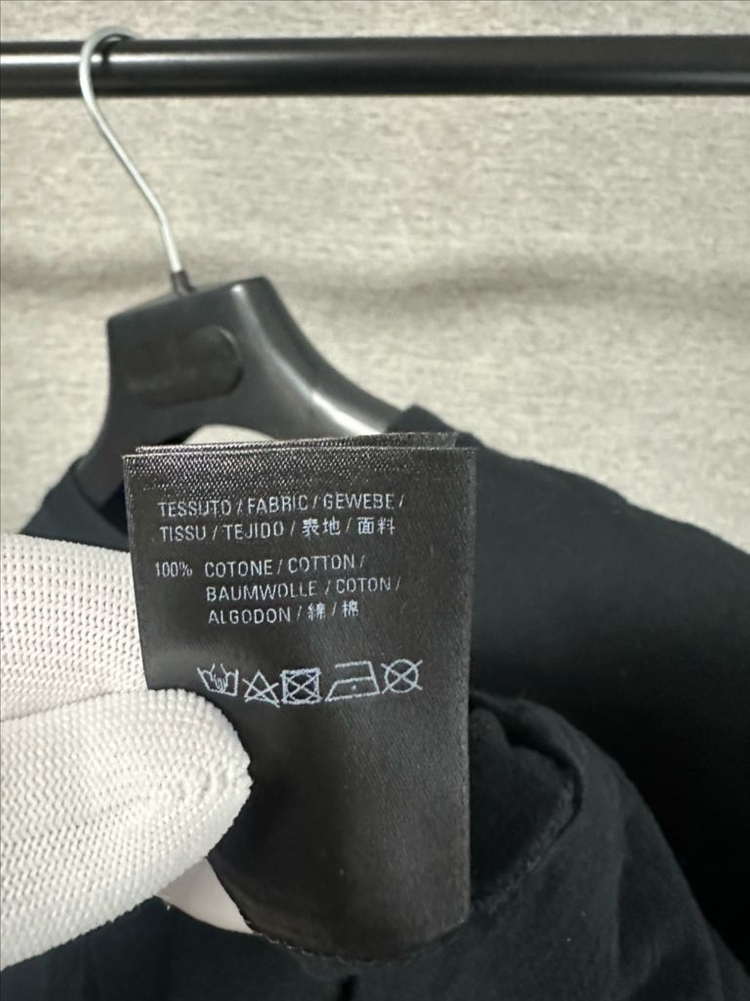 발렌시아가 BB로고 반팔 블랙 (XXS/M)--5