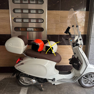 베스파 프리마베라 125 ABS 화이트(21년식) 이미지