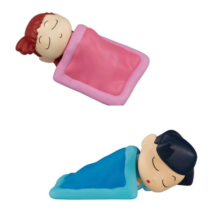 짱구는못말려 잘자요 굿나잇 잠옷 가챠 피규어 유리 철수 미개봉--0