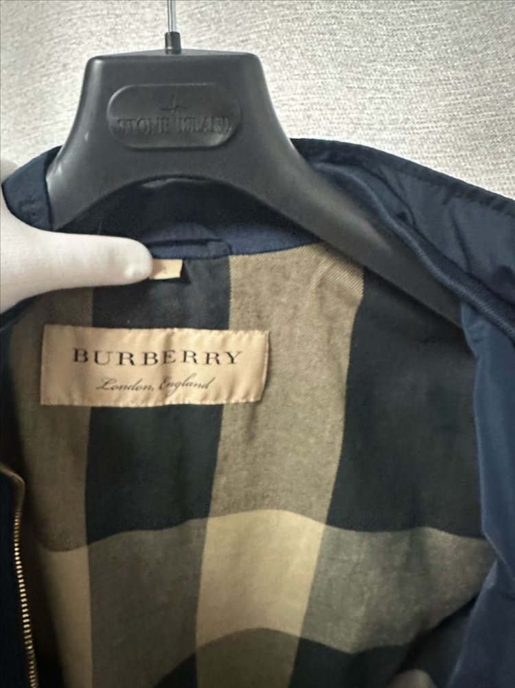 버버리 스틸로고 브리튼 자켓 (L)--5
