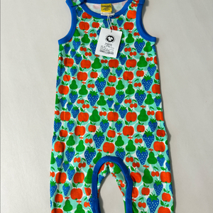 던스 파랑딸기 플수 플레이수트 80