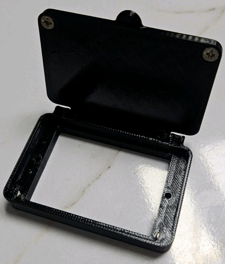 캠핑카 적산계 커버 (3D프린터) 이미지