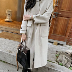 //새제품// 오트밀 자타라 핸드메이드 코트 이미지