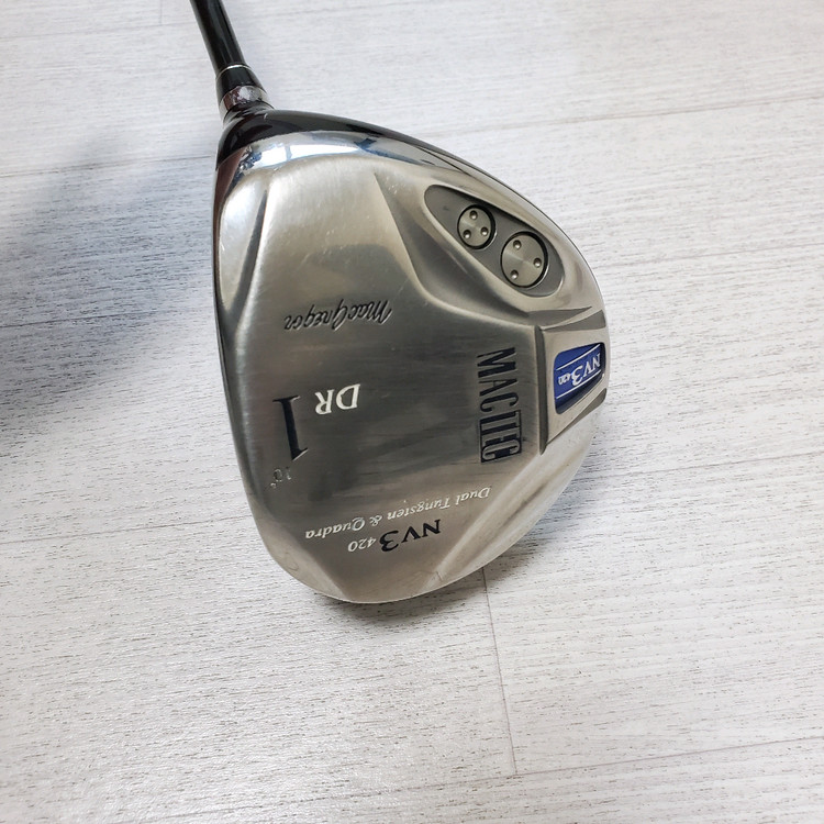 맥그리거 맥텍 NV3 420 드라이버 10도 SR 고반발 골프채 골프클럽--9