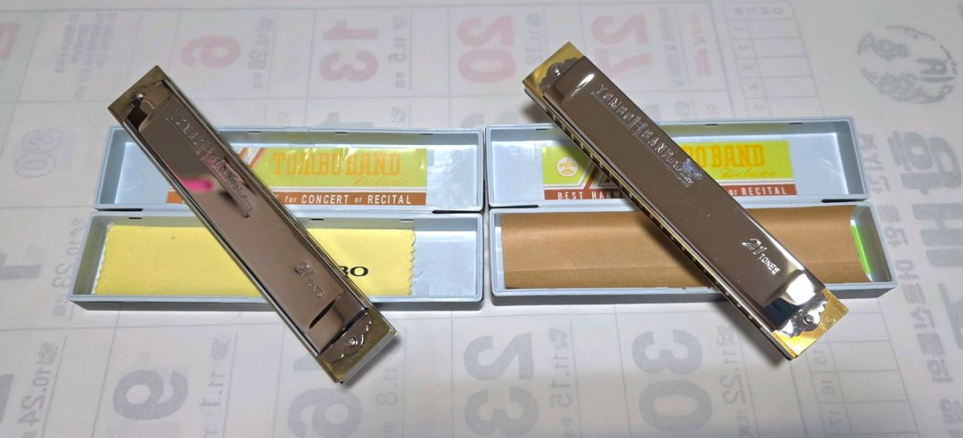 돔보 하모니카 디럭스 1521 이미지