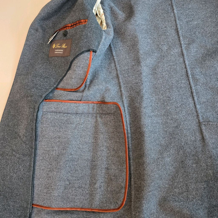 [정품] 로로피아나 캐시미어 100% 코트 (표기 S / M 추천) 이미지