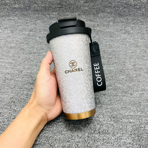 샤넬 보온보냉 텀블러 은색<316스텐>