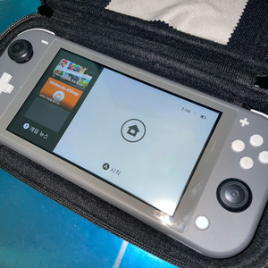 닌텐도 스위치 라이트 그레이 (+동물의 숲 칩,아미보) 이미지