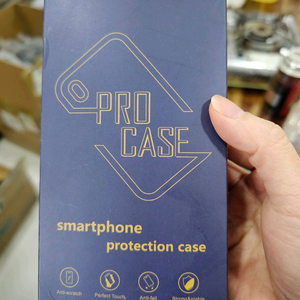 갤럭시 S21 블랙 실리콘 링 케이스 이미지