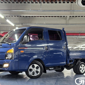 [소형화물][카고]포터2 1.0톤/더블캡/초장축/(CRDi) 스마트 (6인승 /1톤) #3월급매