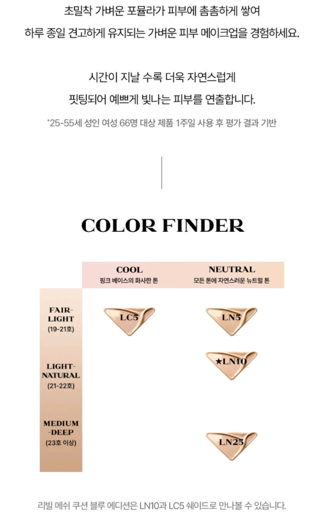 프라다 리빌 메쉬 쿠션 블랙 LC5 색상 판매해요~새상품--2