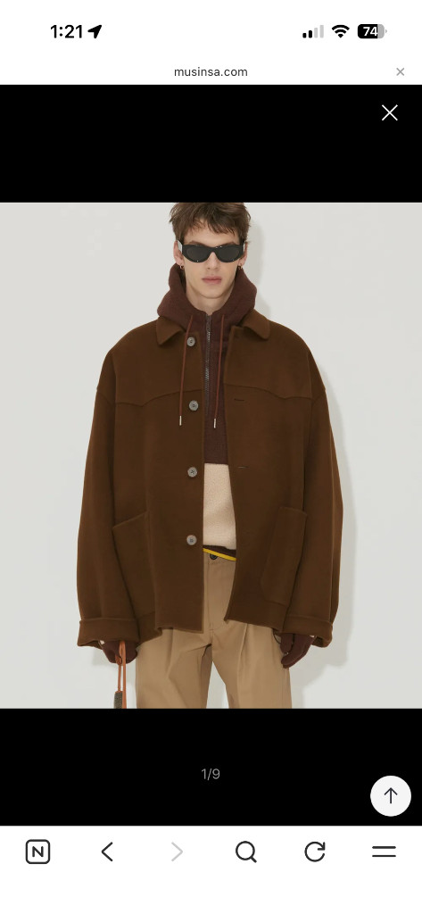 노앙 핸드메이드 코트 이미지