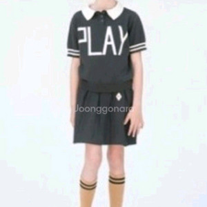 보보쇼즈 플레이 니트 스커트 블랙 8-9y 중고 이미지