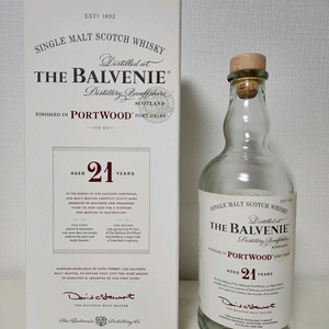 발베니 BALVENIE 21 양주 공병 빈병 술병 수집