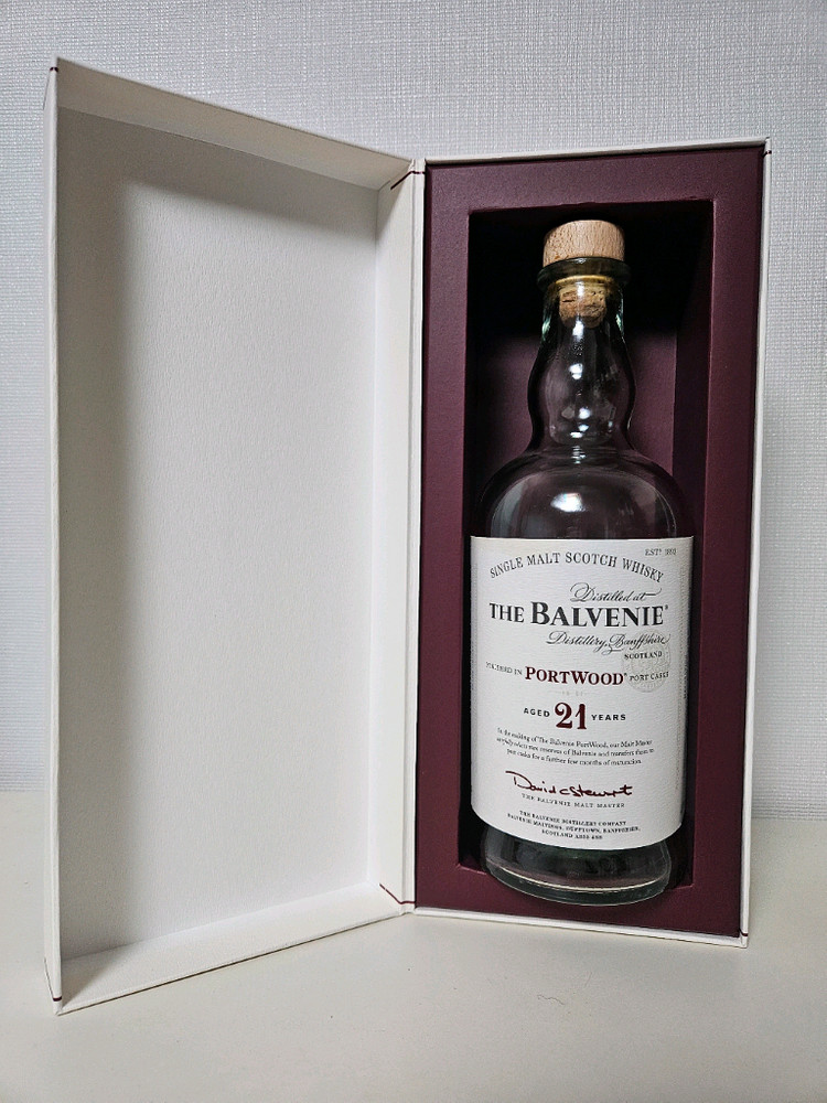 발베니 BALVENIE 21 양주 공병 빈병 술병 수집--3