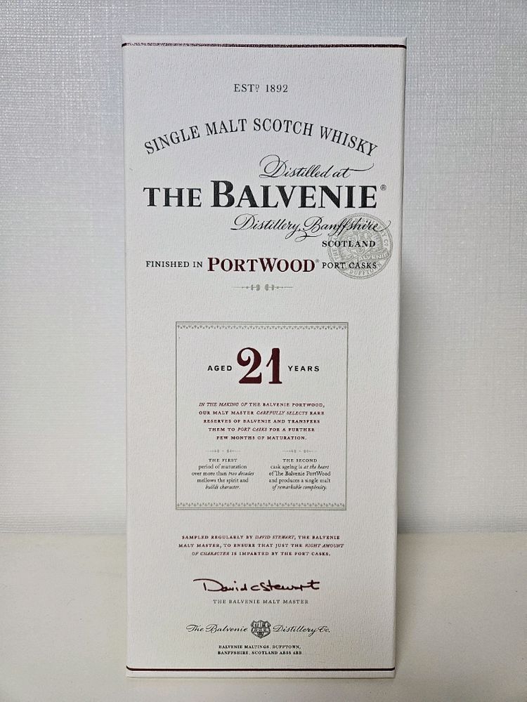 발베니 BALVENIE 21 양주 공병 빈병 술병 수집--7