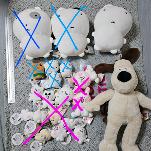 눈멍냥이 인형 그로밋 인형 가방 새상품 이미지