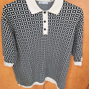 ZARA 자라 반팔 니트 팝니다.