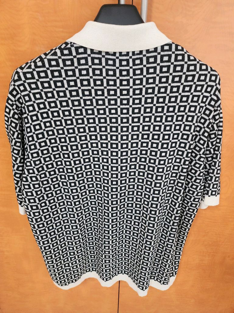 ZARA 자라 반팔 니트 팝니다.--4