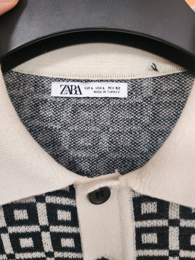 ZARA 자라 반팔 니트 팝니다.--5