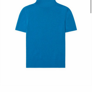 식스앤어하프 반팔 터틀넥 short sleeve turtle neck knit 이미지