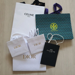 디올, 셀린느 등 명품 쇼핑백 일괄 팔아요~ 이미지