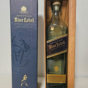 블루라벨 공병 빈병 양주 술병 수집