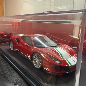 1:18 bbr 페라리 488 pista (오토아트 미니챔프 자동차모형 다이캐스트 포르쉐 미니지티 교쇼) 이미지