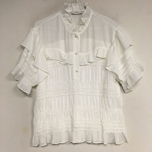 오즈세컨 쉬폰 스팽글 블라우스 55 이미지