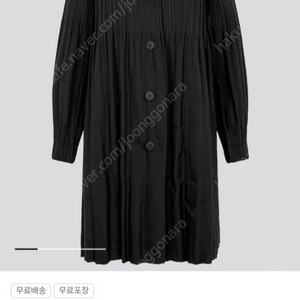 이세이미야케 플리츠플리즈 스무스롱코트 블랙 3사이즈 새상품 이미지