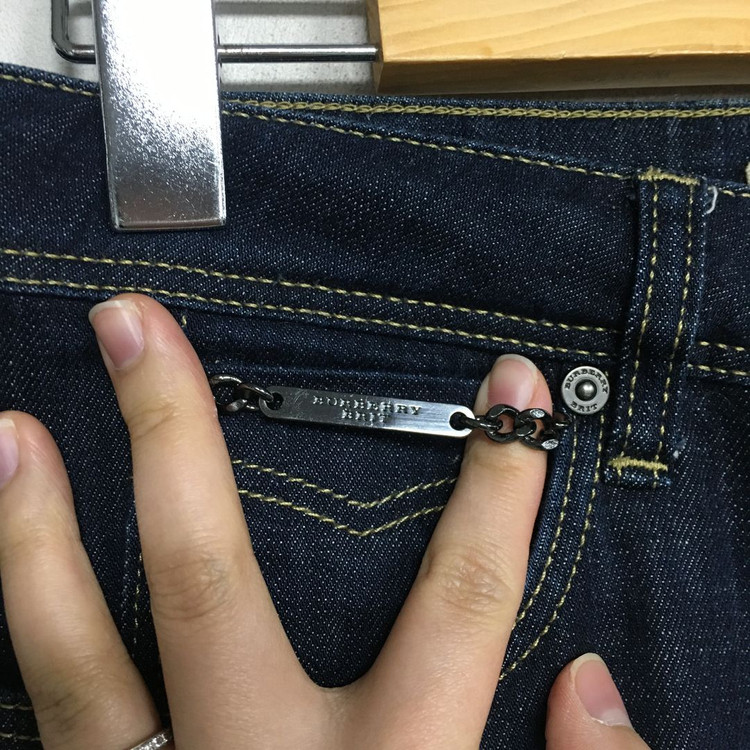 버버리 브릿 정품 여성 데님 팬츠 28 이미지