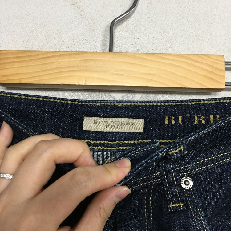 버버리 브릿 정품 여성 데님 팬츠 28 이미지
