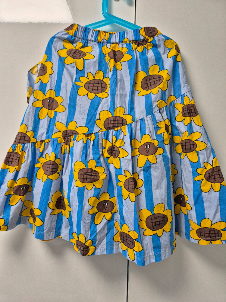 베베베베 해바라기 스커트 라지 +니삭스 일괄--2