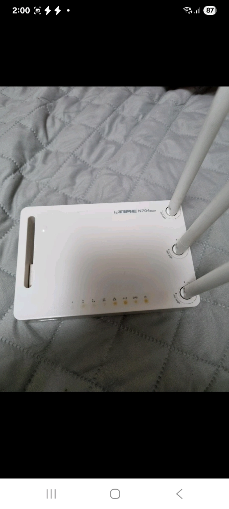 IPTIME N704BCM 유무선 공유기 이미지