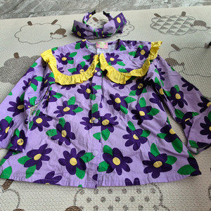 베베베베 보라끛 티블라우스 xl+헤어밴드새상품 일괄