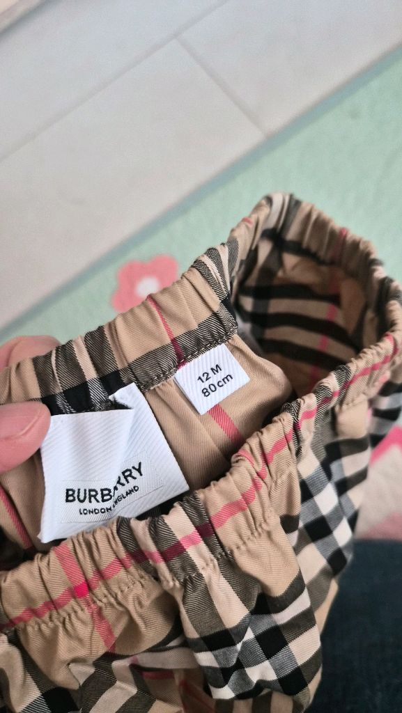 버버리 원피스 블루머 12m 일괄 착샷 25갤 80중후반 이미지