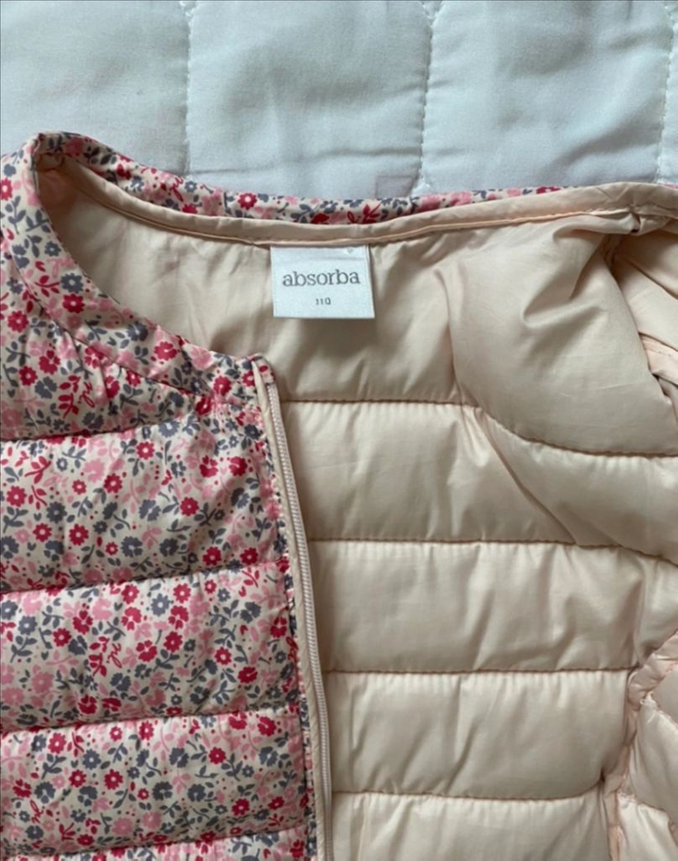 여아 경량패딩 아우터 봄 가을 점퍼 110(36M) 이미지