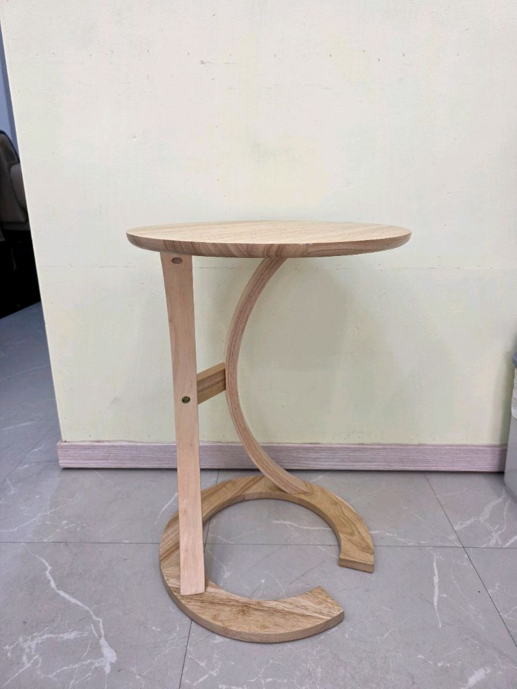 원목 사이드 테이블 내추럴컬러 이미지