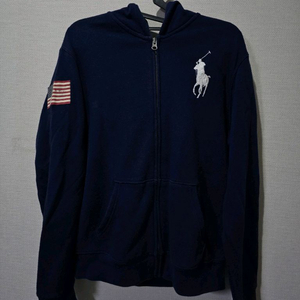 폴로 POLO 빅포니 성조기 후드집업 90 / S 이미지