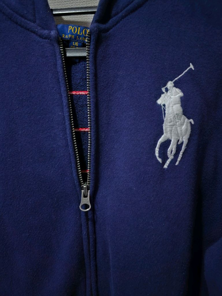 폴로 POLO 빅포니 성조기 후드집업 90 / S 이미지
