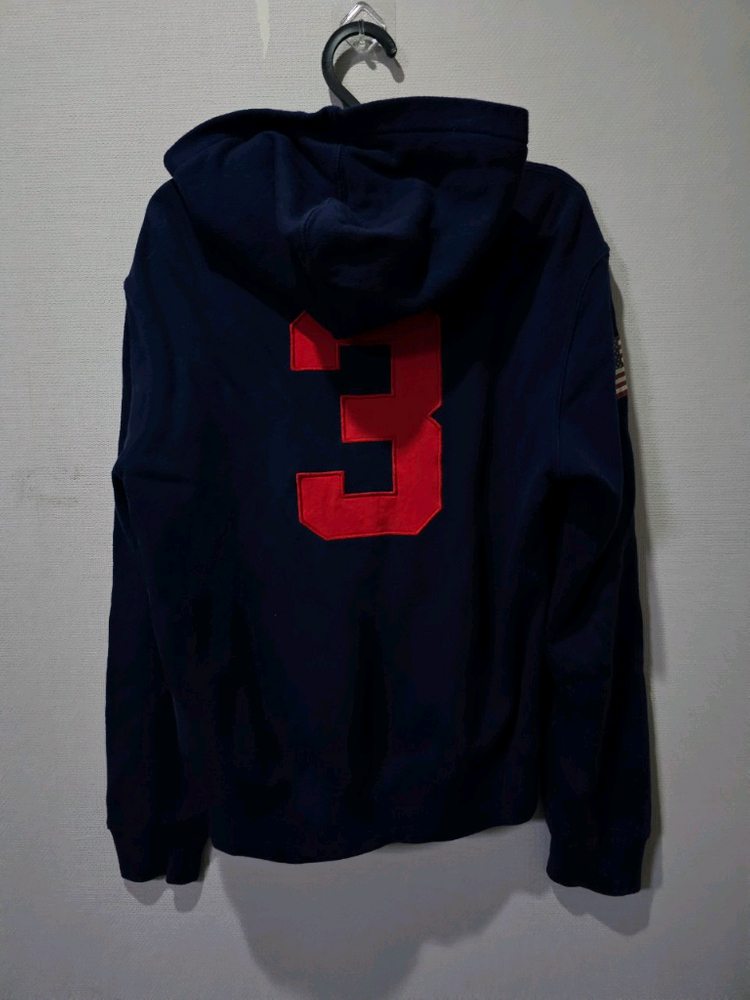 폴로 POLO 빅포니 성조기 후드집업 90 / S 이미지